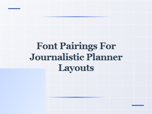 Crafting Bold Headlines with Dynamic Font Pairings